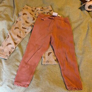 🥐 Zara Kids Leggings – Size 2–3T (Two Pairs) 🥐